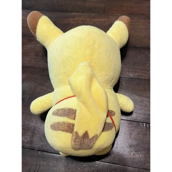 Pikachu With Satchel 8” W/Hanging String Plush Dolls Toys Stuffed Animal Pokémon - Picture 3 of 8